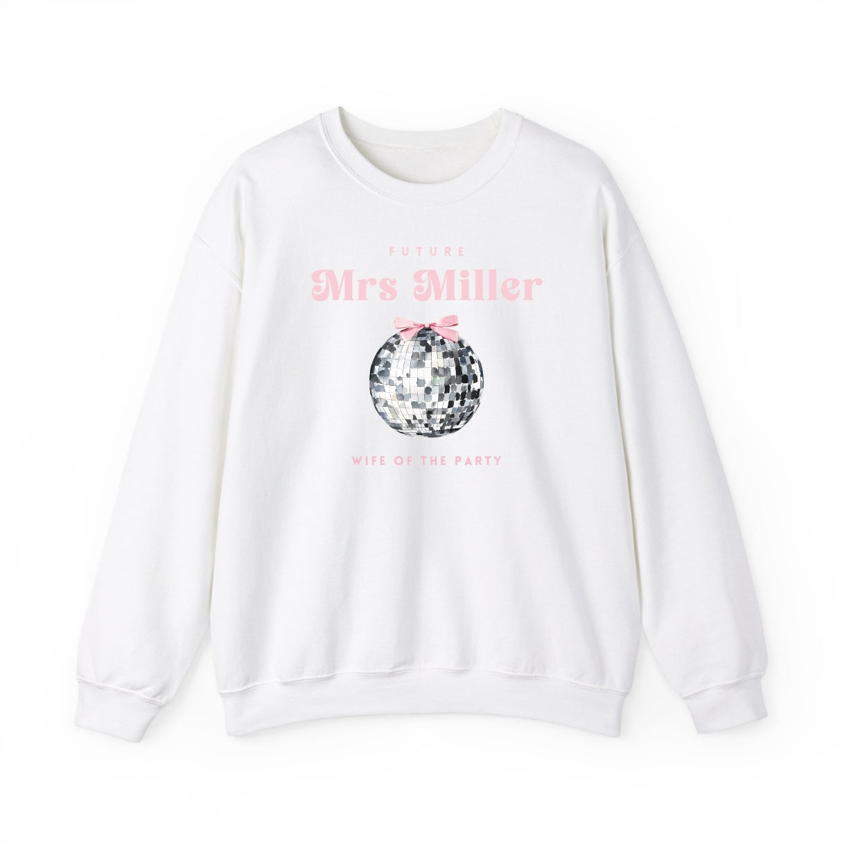 Personalised Wife Of The Party Bride Sweatshirt