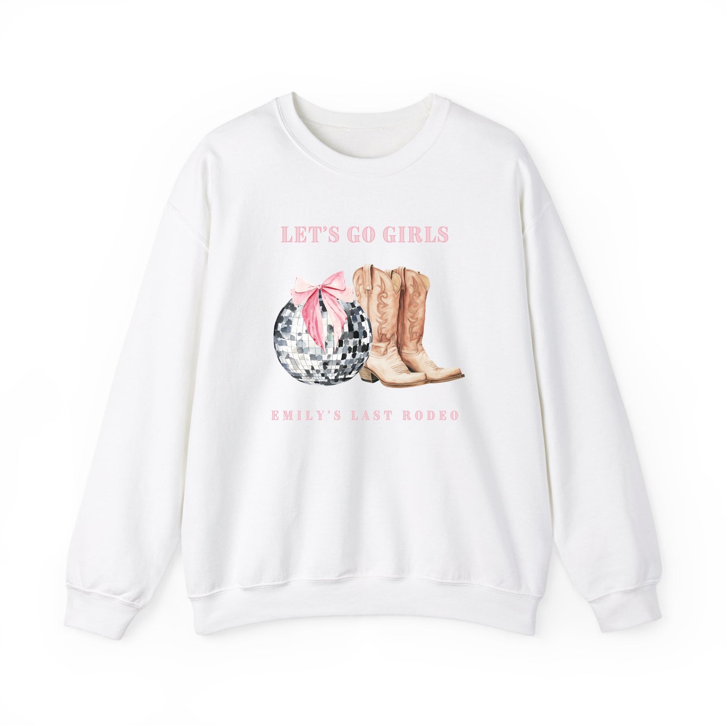 Personalised Last Rodeo Bride Sweatshirt