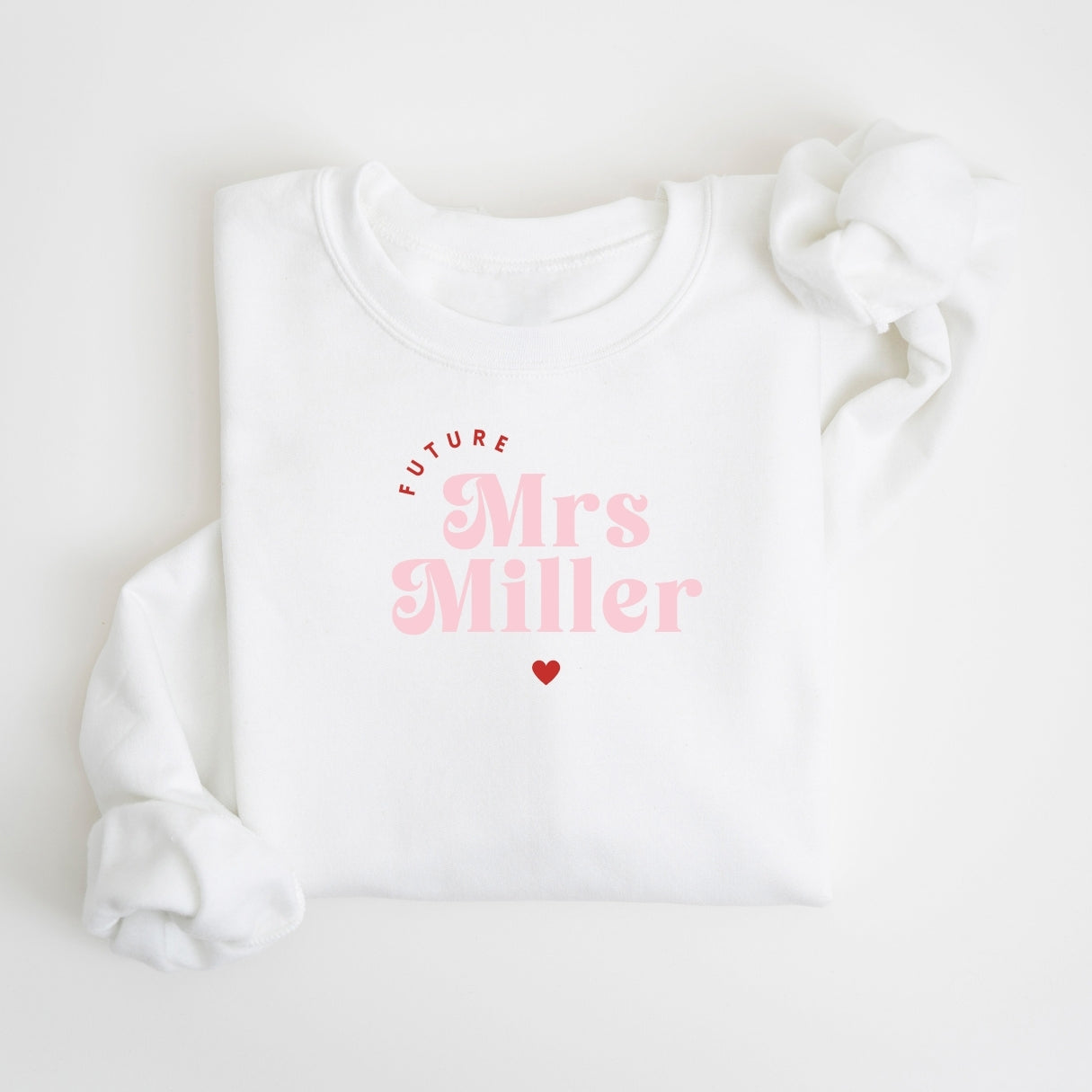 Personalised Future Mrs Bride Sweatshirt